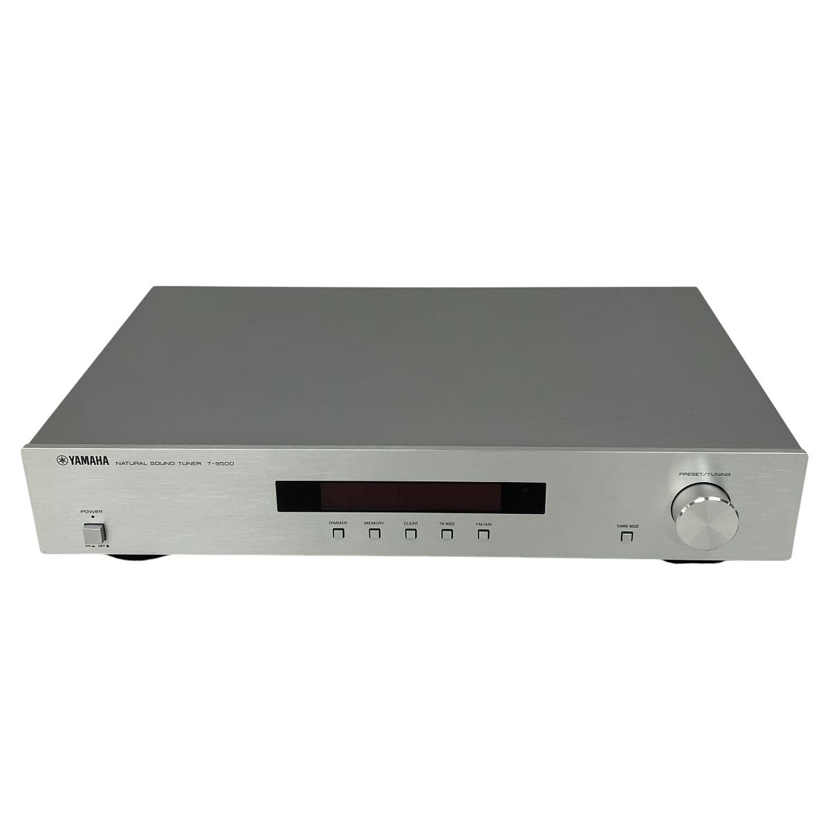 YAMAHA T-S500 ワイドFM AM チューナー シルバー オーディオ ヤマハ
