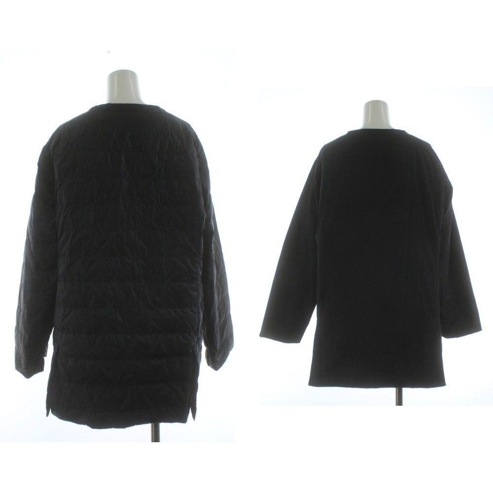 プランテーション plantation ライトリバーダウン ノーカラー