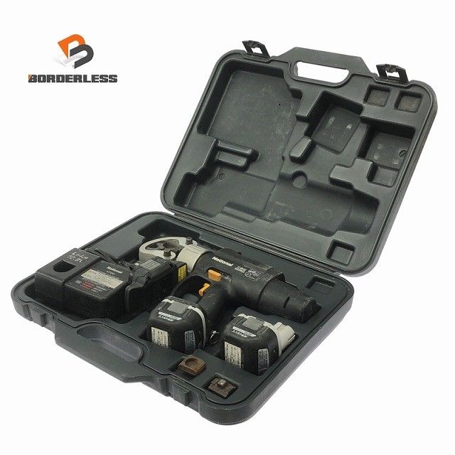 National 圧着器 EZ3902 動作確認済 充電器付 ナショナル 電動工具 