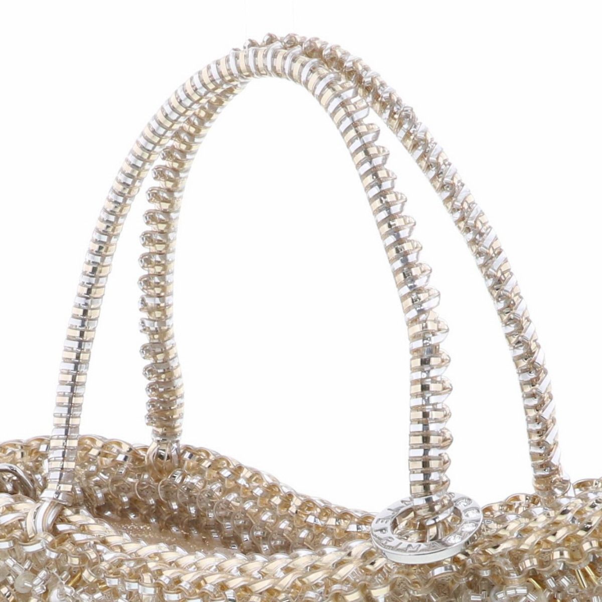 ANTEPRIMA アンテプリマ ペルラ グリッタースクエア ミディアム