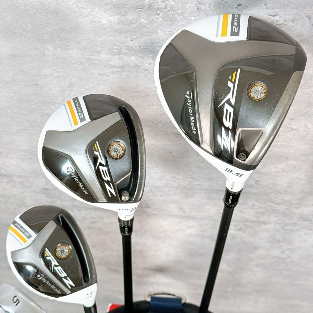 ゴルフクラブセット メンズ テーラーメイド RBZ フルセット 【K418