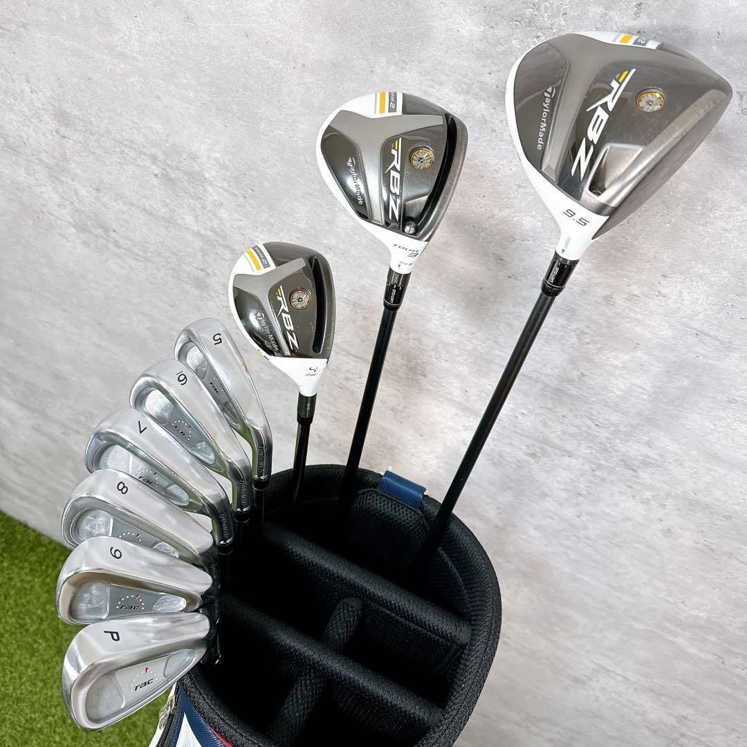 ゴルフクラブセット メンズ テーラーメイド RBZ フルセット 【K418