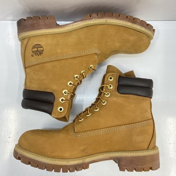 中古】Timberland 6インチ イエローブーツ 25.5cm 73540