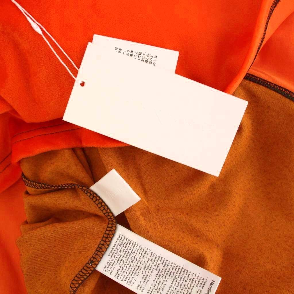 ワンピース mame Velour Jersey Flared Dress ORANGE マメクロゴウチ Mame Kurogouchi 22AW Velour Jersey Flared Dress