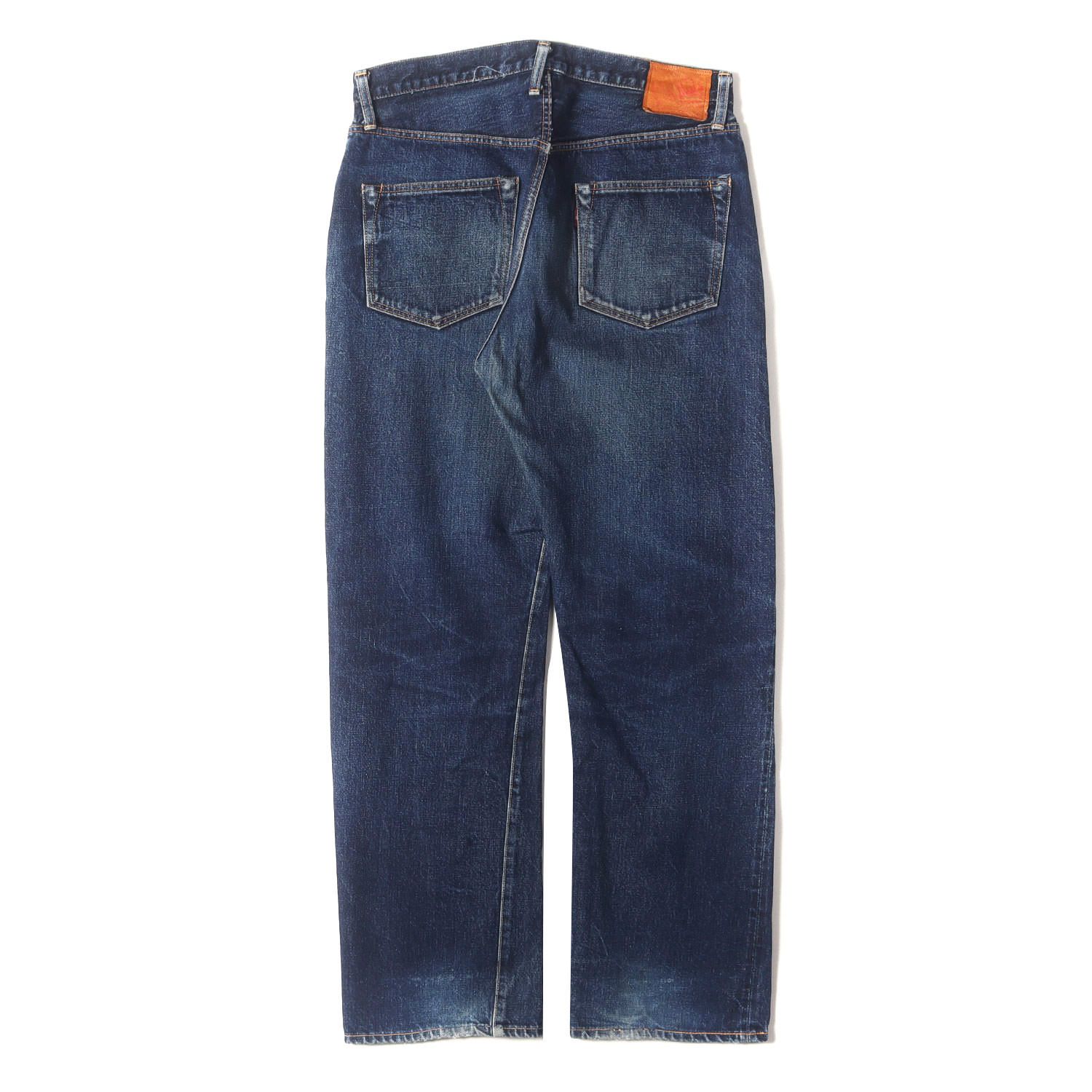 Denime（ドゥニーム）　サイズ34 日本製 DENIME [ドゥニーム] BIG E MODEL ノンウォッシュデニム [221