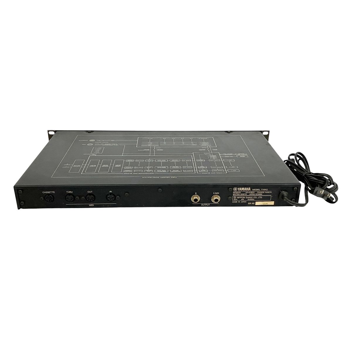 YAMAHA TX81Z マルチティンバー音源モジュール ヤマハ 音響機材