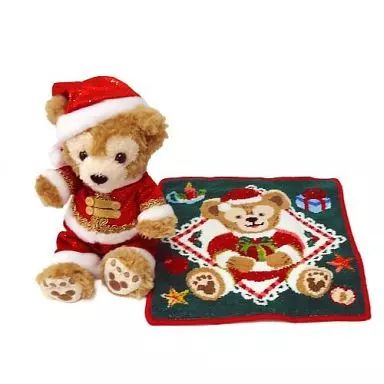 中古】ぬいぐるみ ダッフィー ミニぬいぐるみ＆タオルセット