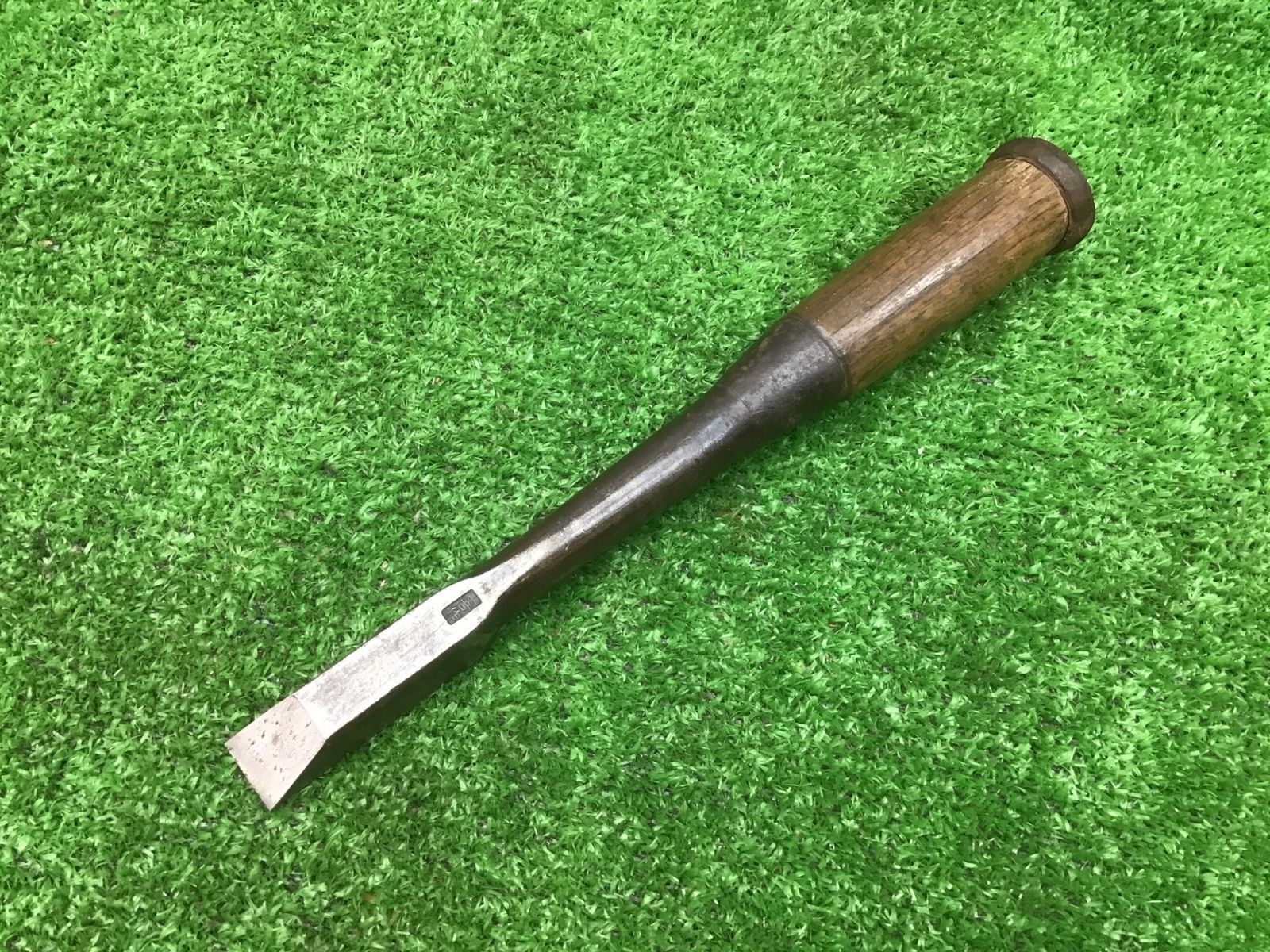 品 在銘鑿 のみノミ 善作 6分 和工具 大工 宮大工♪アクトツー ♪レ