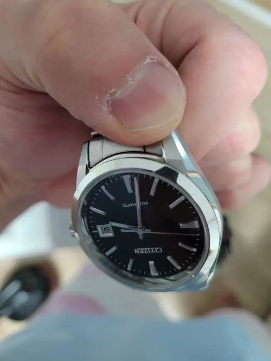  シチズン nb 1050 검판モデル ネイビー系 自動巻き時計 腕時計(アナログ)