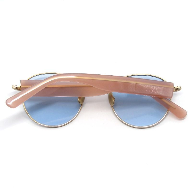 未使用 WAITING FOR THE SUN ウェイティングフォーザサン サングラス LOLA フランス製 ローラ E22 テラコッタ/マットゴールド 61004597 未使用 WAITING FOR THE SUN ウェイティングフォーザサン サングラス