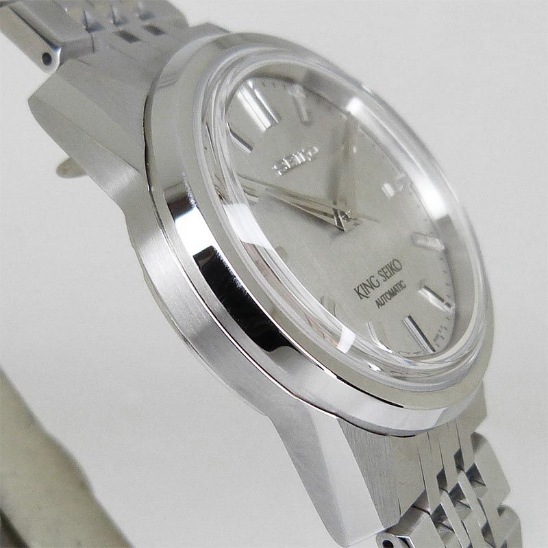  セイコー SEIKO SDKS003 キングセイコー メカニカル シルバー フルジップ 自動巻き時計 腕時計(アナログ)
