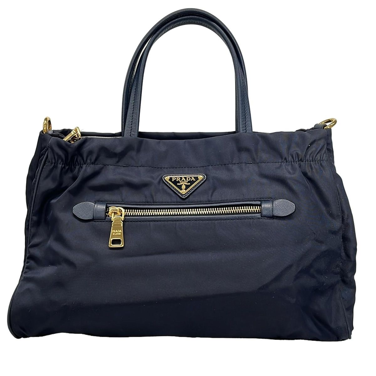 PRADA ネイビー ハンドバッグ PRADA（プラダ） ハンドバッグ 1BA358 NZV レディース ショルダー