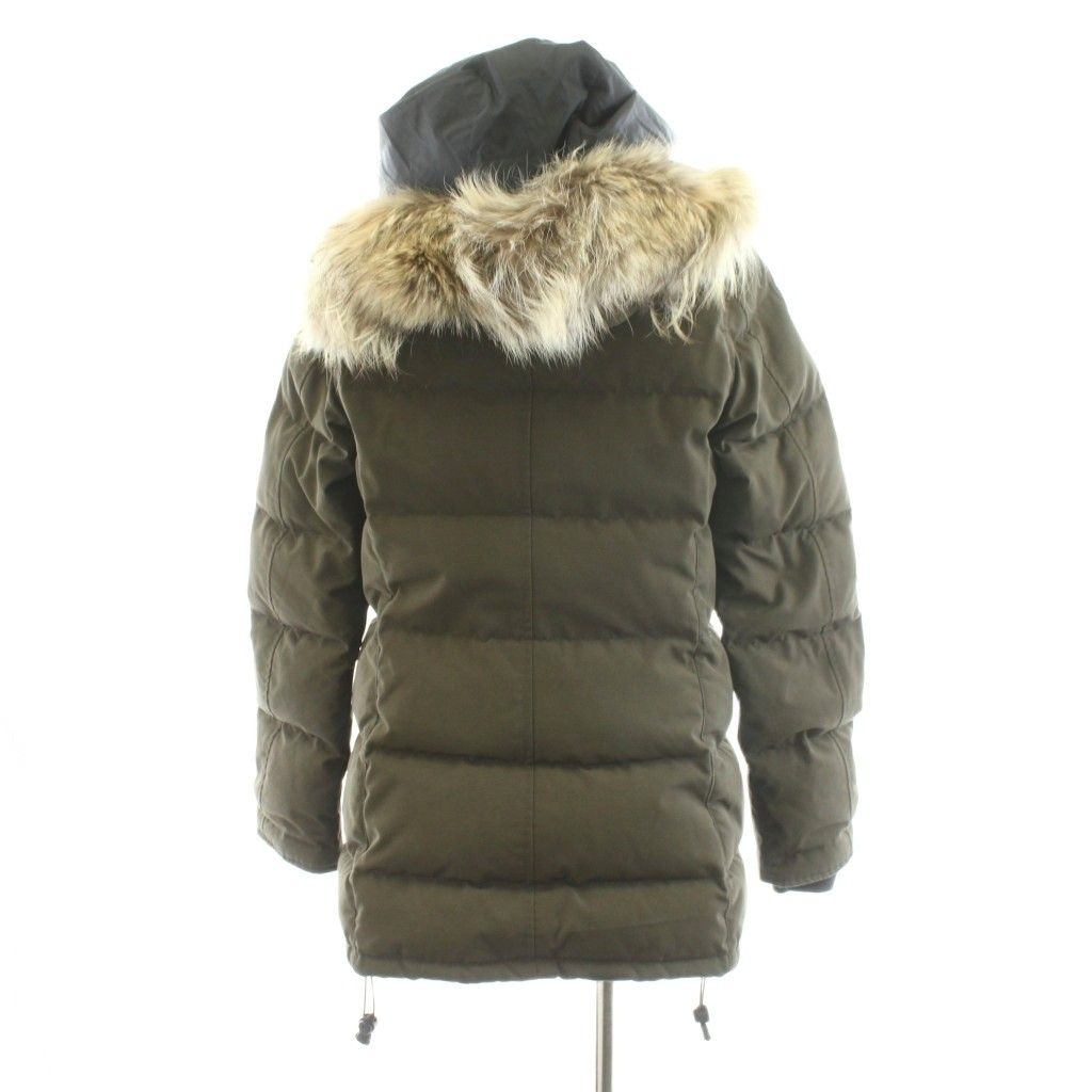 カナダグース CANADA GOOSE BELLEVILLE ダウンジャケット フード ロゴ