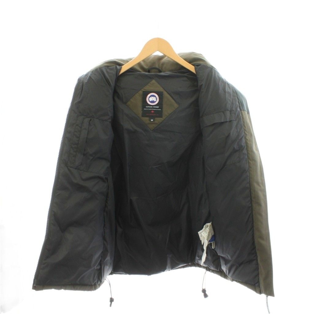 カナダグース CANADA GOOSE BELLEVILLE ダウンジャケット フード ロゴ