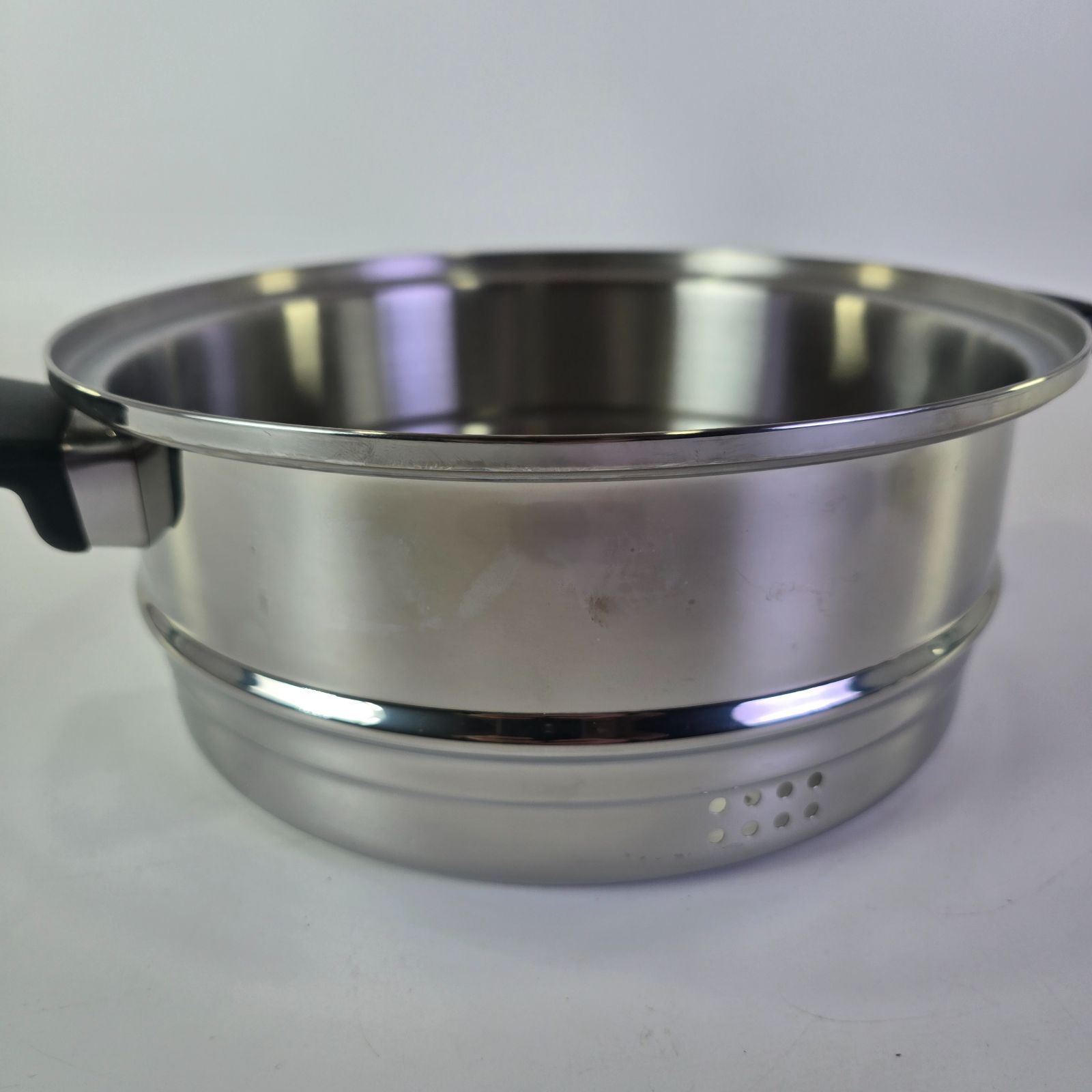 Amway アムウェイクイーン 片手鍋 蒸し器 スチーマー セット Amwayアムウェイクイーン 片手鍋 蒸し器 スチーマー セット