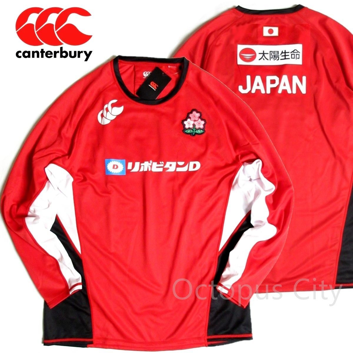 〈新品〉Canterbury レア　ラグビー日本代表 ロング袖シャツ　サイズ M メンズ S / M / L / XL / 3L / 4L / 5L 】未使用 定価9,900円