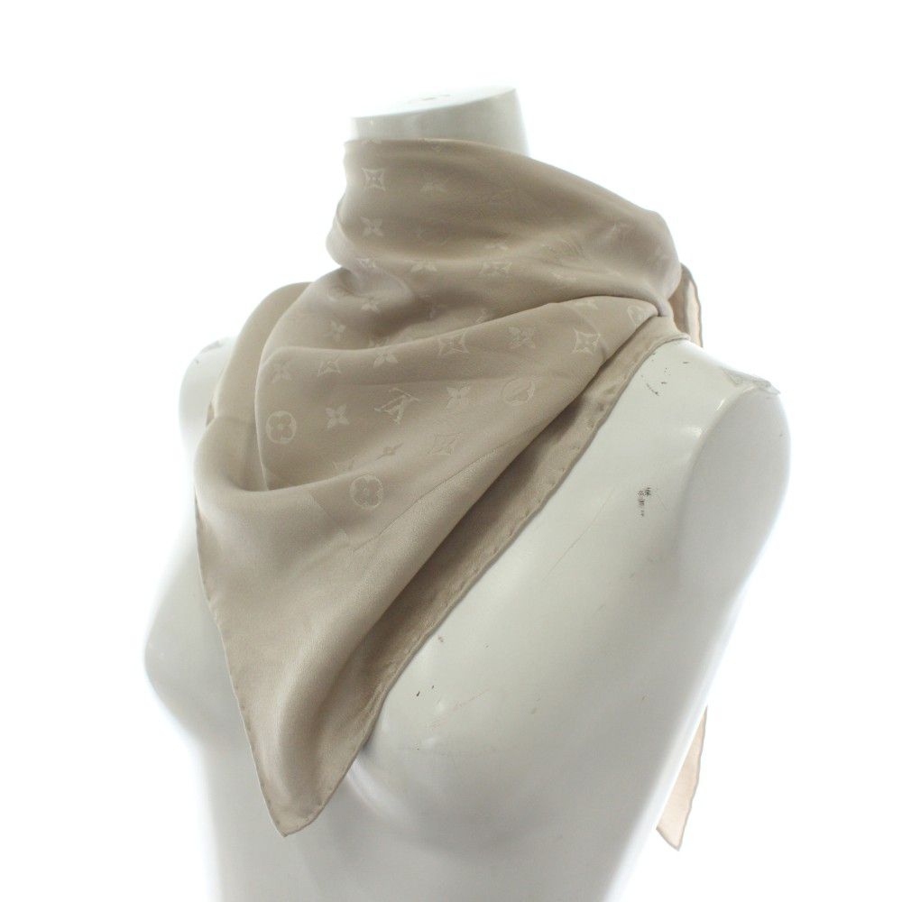 ルイヴィトン LOUIS VUITTON カレ モナコ モノグラム スカーフ 大判 絹