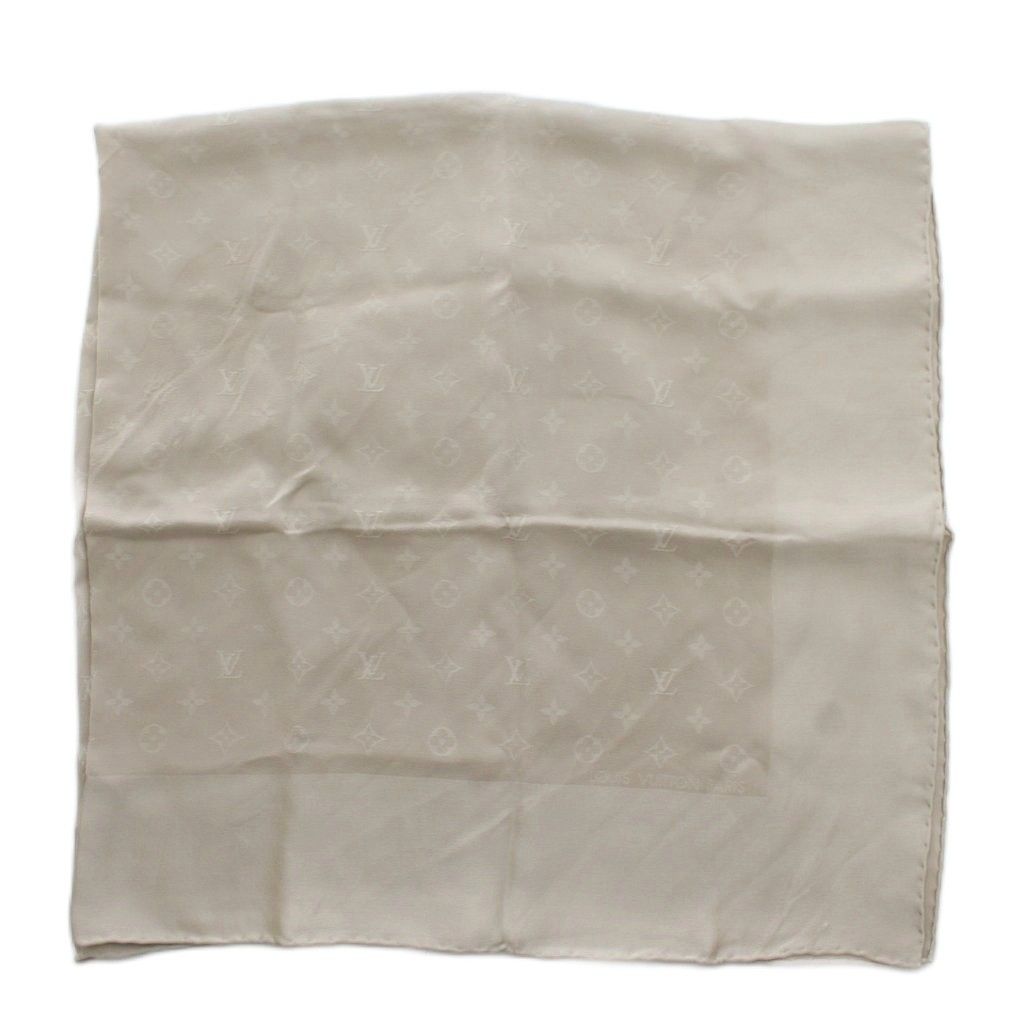 ルイヴィトン LOUIS VUITTON カレ モナコ モノグラム スカーフ 大判 絹