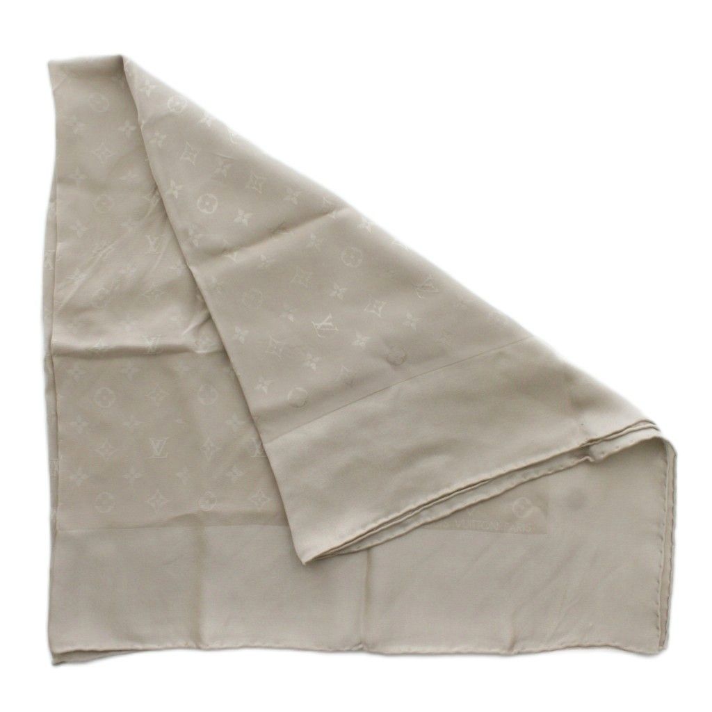 ルイヴィトン LOUIS VUITTON カレ モナコ モノグラム スカーフ 大判 絹