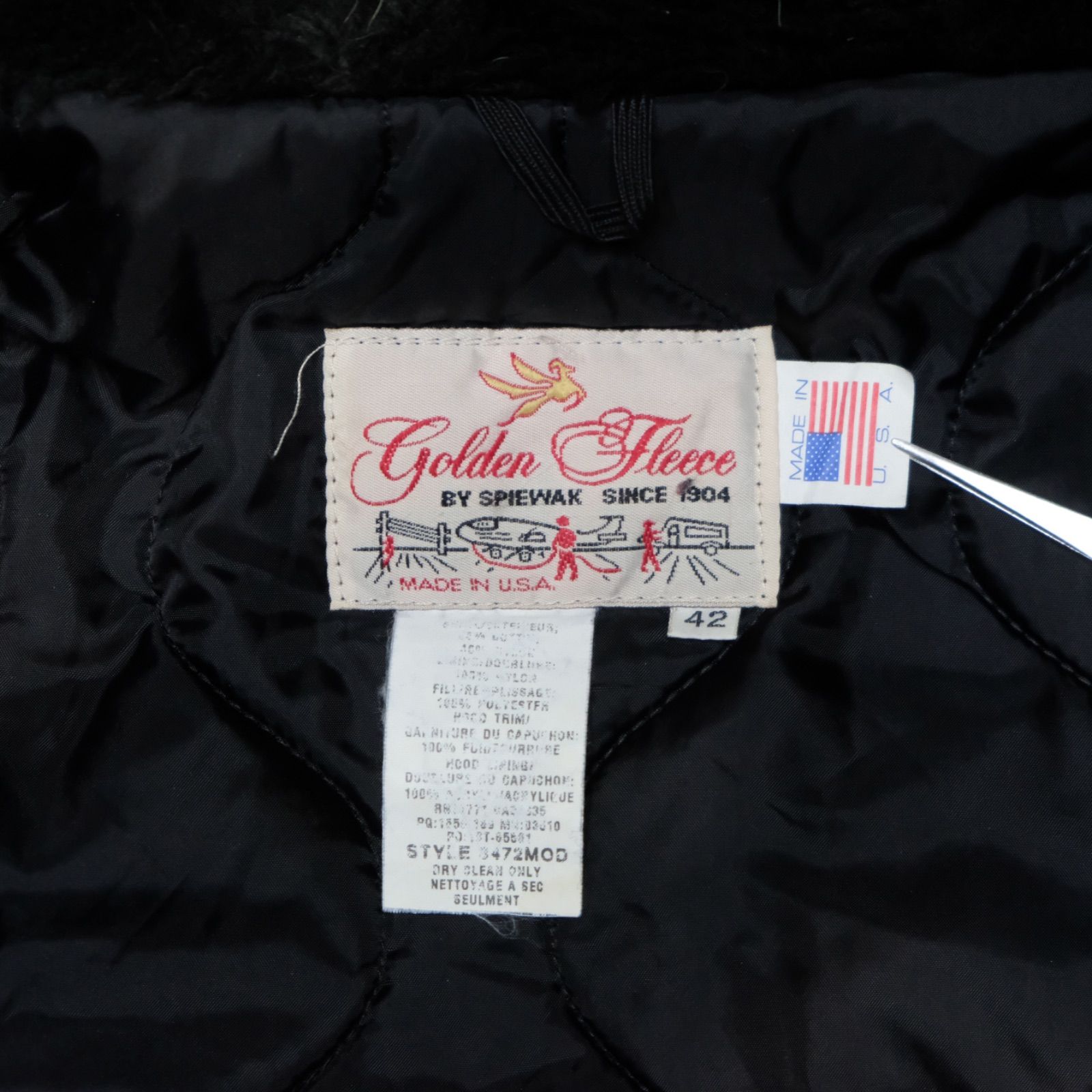 USA製 SPIEWAK N-2B フライトジャケット 60/40クロス レスキュー