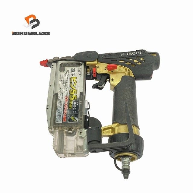 品 HITACHI 日立工機 高圧 ピン釘打機 NP 55 HM 釘打ち機 エアーツール エア工具121925