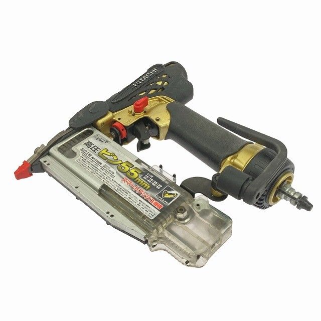 品 HITACHI 日立工機 高圧 ピン釘打機 NP 55 HM 釘打ち機 エアーツール エア工具121925