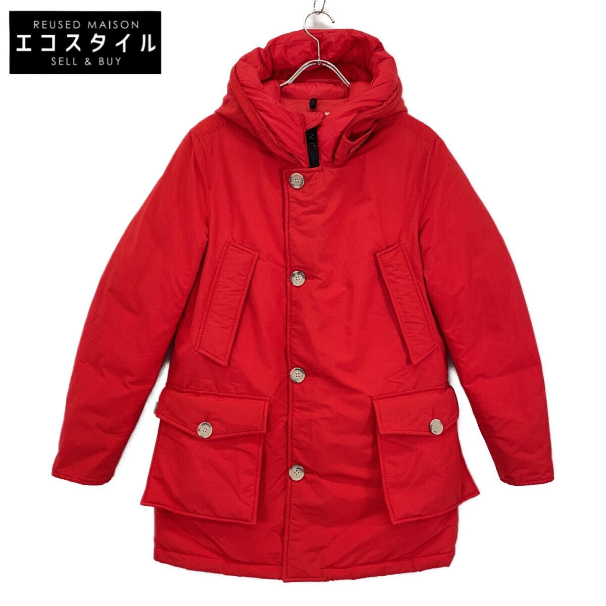 ウールリッチ　 アークティックパーカー レッド XS 日本サイズM ウールリッチ アークティックパーカー 赤 XS 明日まで値下！WOOLRICH