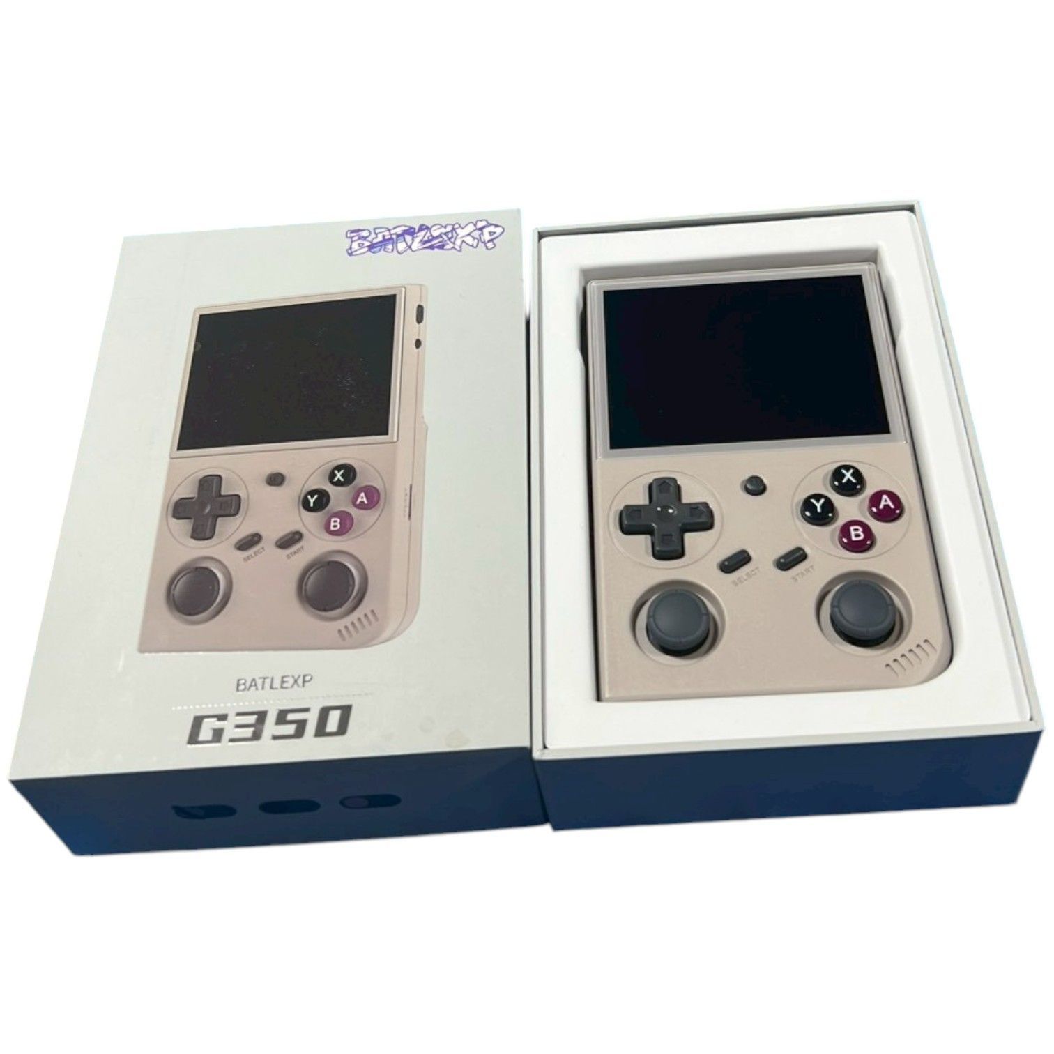 BATLEXP G350 グレー エミュレーター ポータブル ゲーム機 未使用