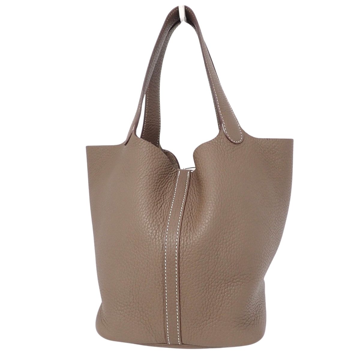 HERMES(エルメス) ピコタンロックMM エトゥープ グレージュ トリヨン