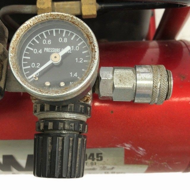 ☆中古品☆SK11 藤原産業 PUMA/プーマ エアコンプレッサー SR-045 SR