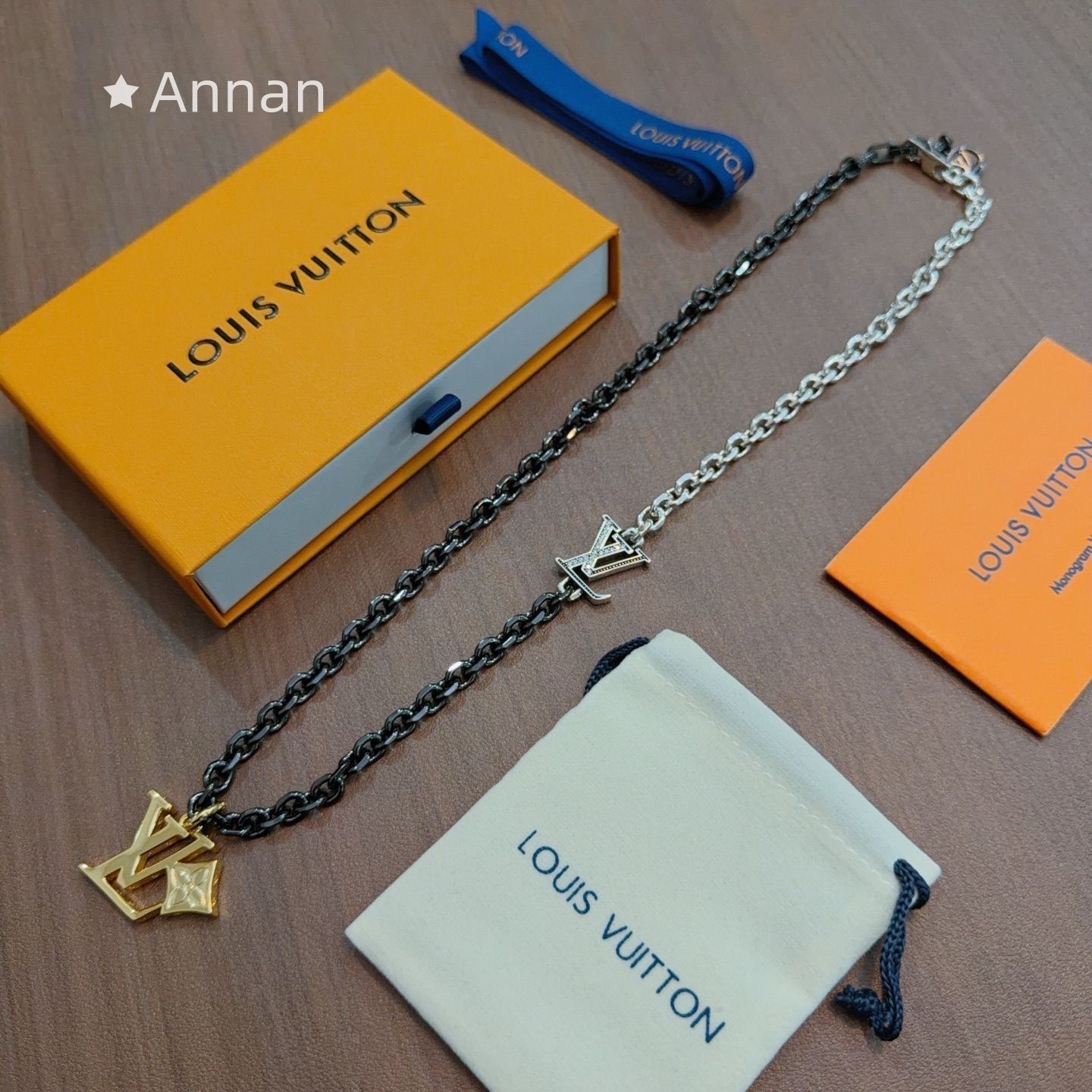 送料込☆未使用 LOUIS VUITTON ルイヴィトン メンズ ネックレス - メルカリ