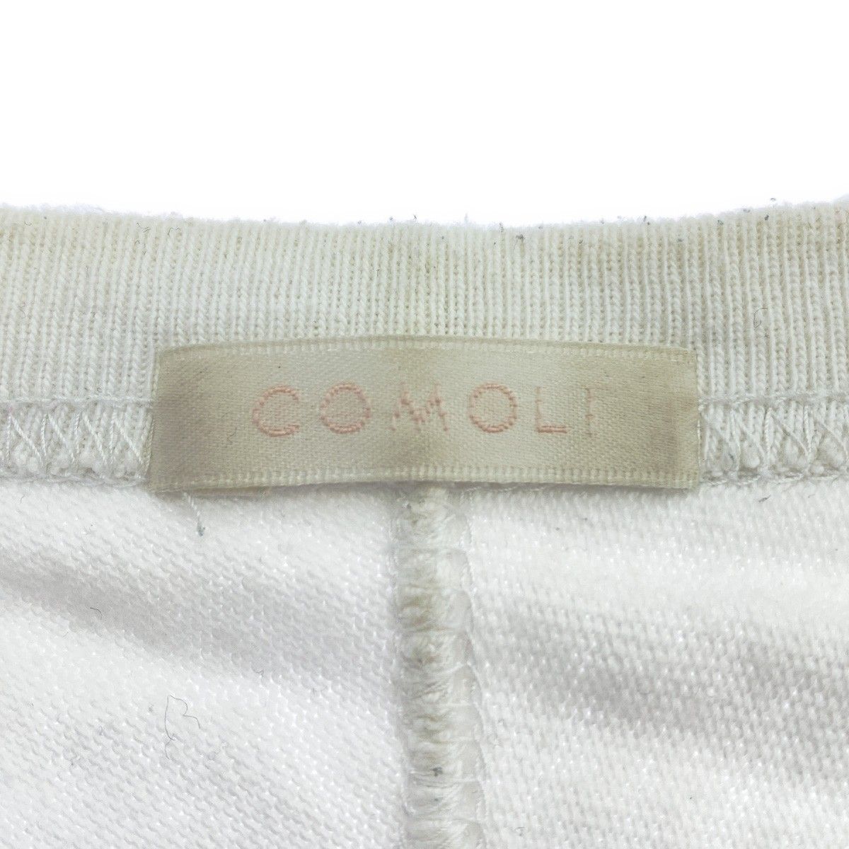 COMOLI コモリ 23SS フットボールTシャツ X01-05005 ホワイト 2 - メルカリ