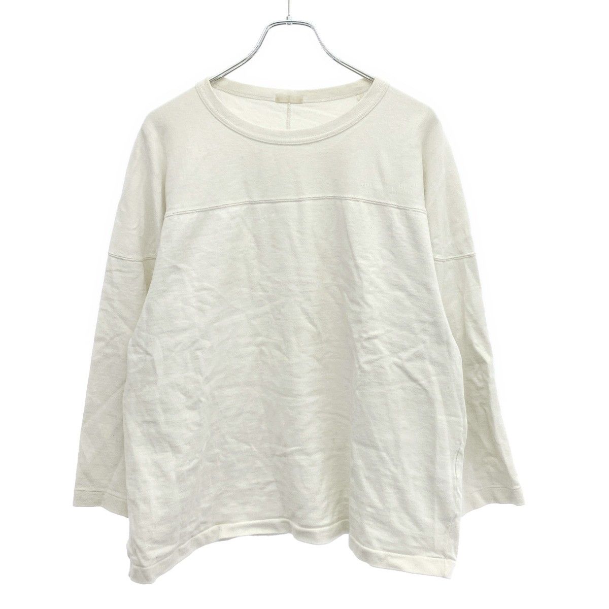 COMOLI コモリ 23SS フットボールTシャツ X01-05005 ホワイト 2 - メルカリ