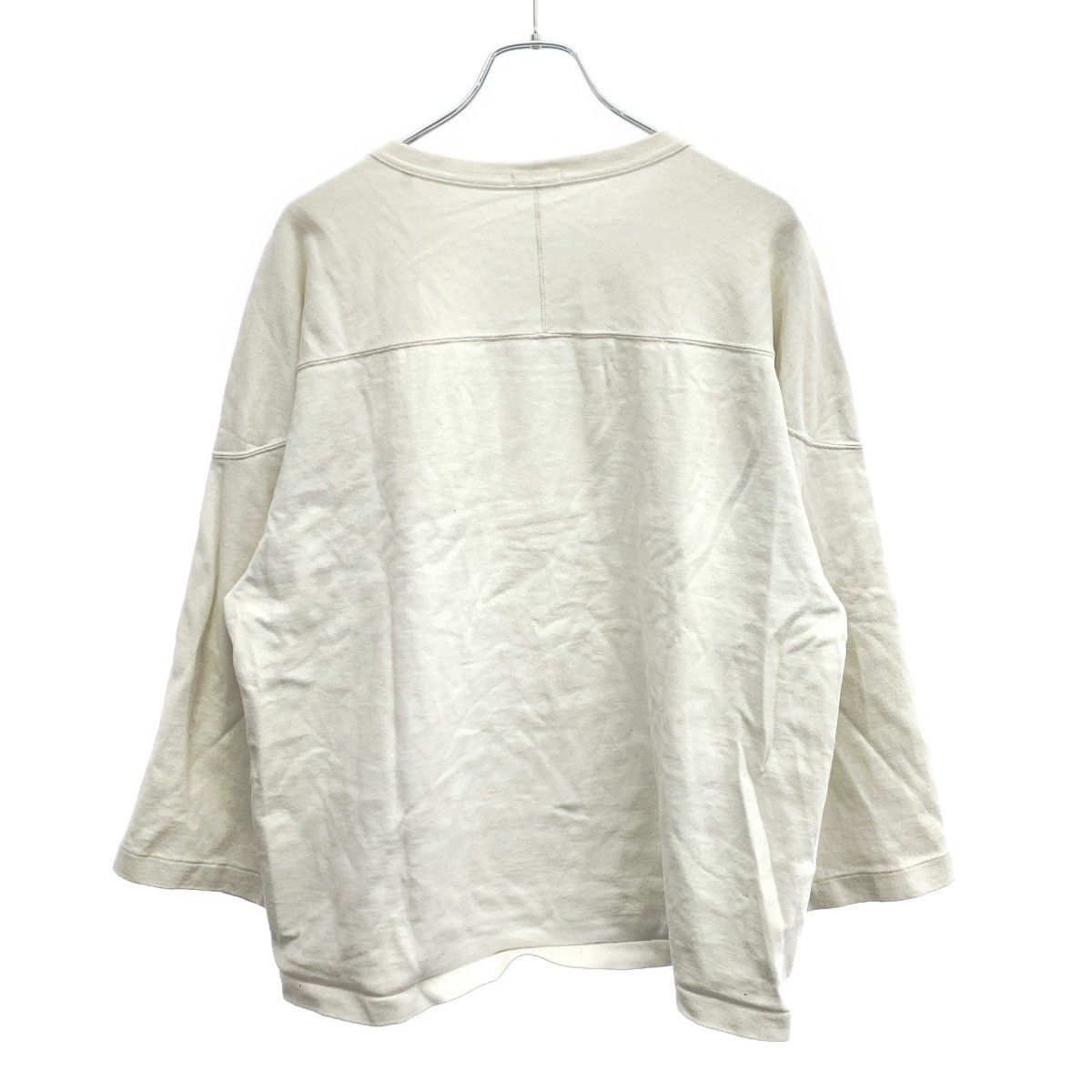 COMOLI コモリ 23SS フットボールTシャツ X01-05005 ホワイト 2 - メルカリ