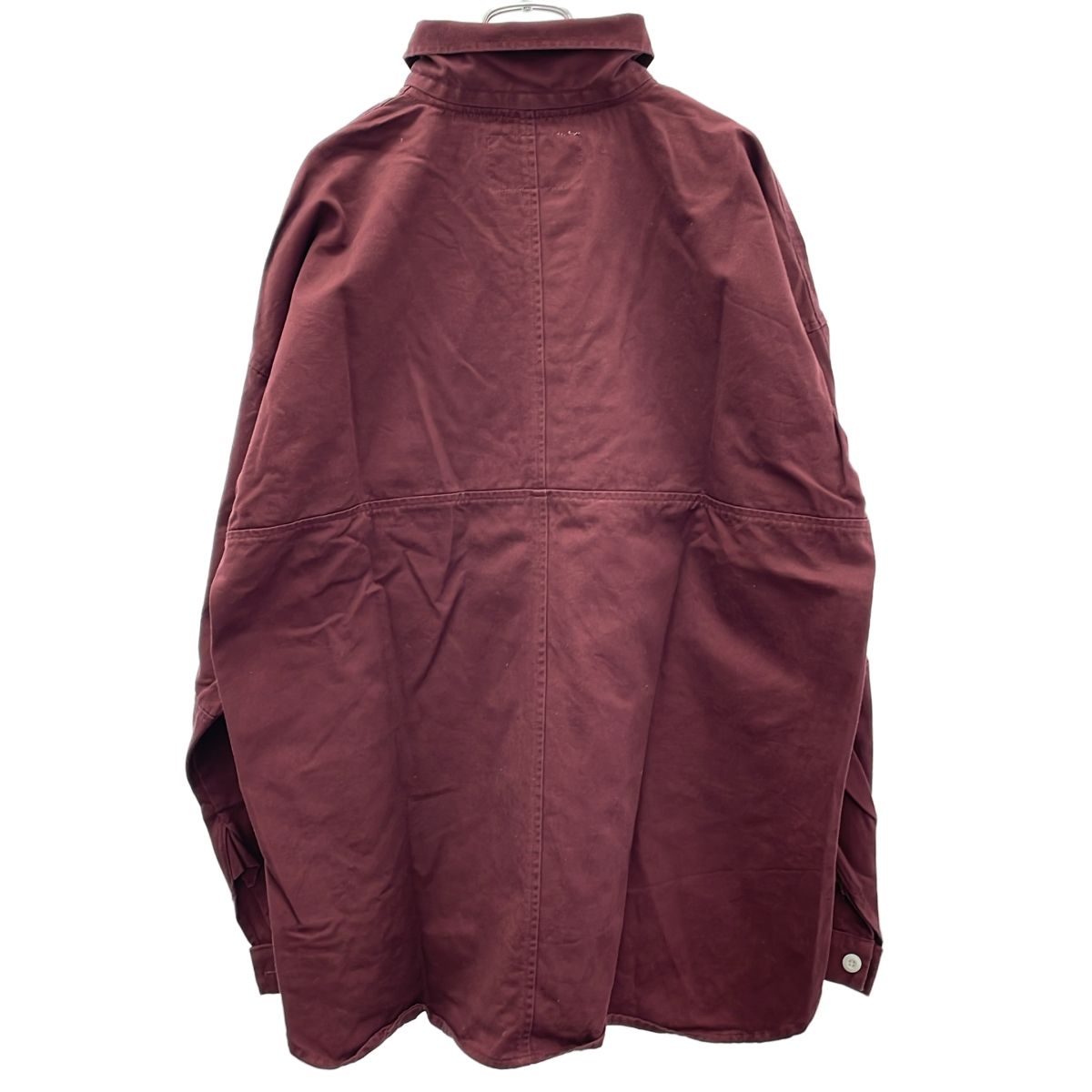 Mountain Research マウンテンリサーチ 22AW BEAMS PLUS別注 Sports Shirt  エンブロイダリースポーツシャツ MTR-3637 バーガンディ L Mountain Research マウンテンリサーチ 22AW BEAMS PLUS別注 Sports