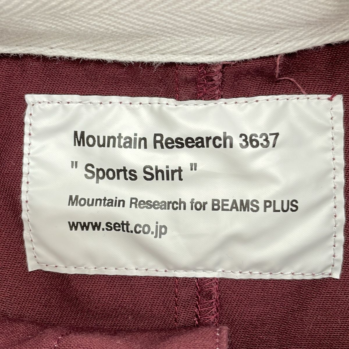 Mountain Research マウンテンリサーチ 22AW BEAMS PLUS別注 Sports