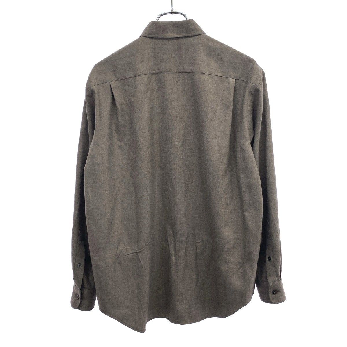 AURALEE オーラリー 24AW SUPER LIGHT WOOL SHIRT スーパーライト 