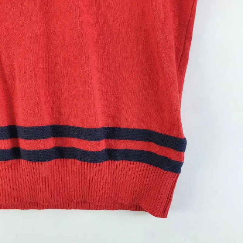 PEARLY GATES パーリーゲイツ レディース 1SIZE レッド Vネック ニット