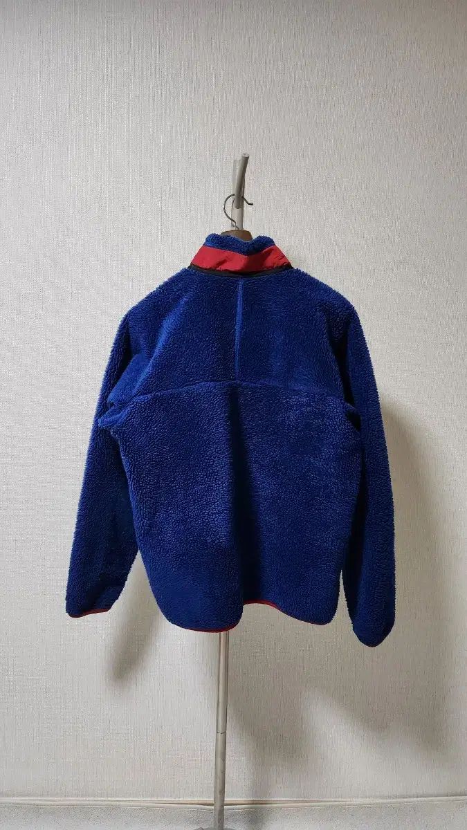 パタゴニア レトロ ファイル フリース ジャケット ブルー|レッド L