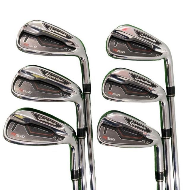 中古】 テーラーメイド RSi 1 6S アイアンセット IR KBS C-TAPER 90