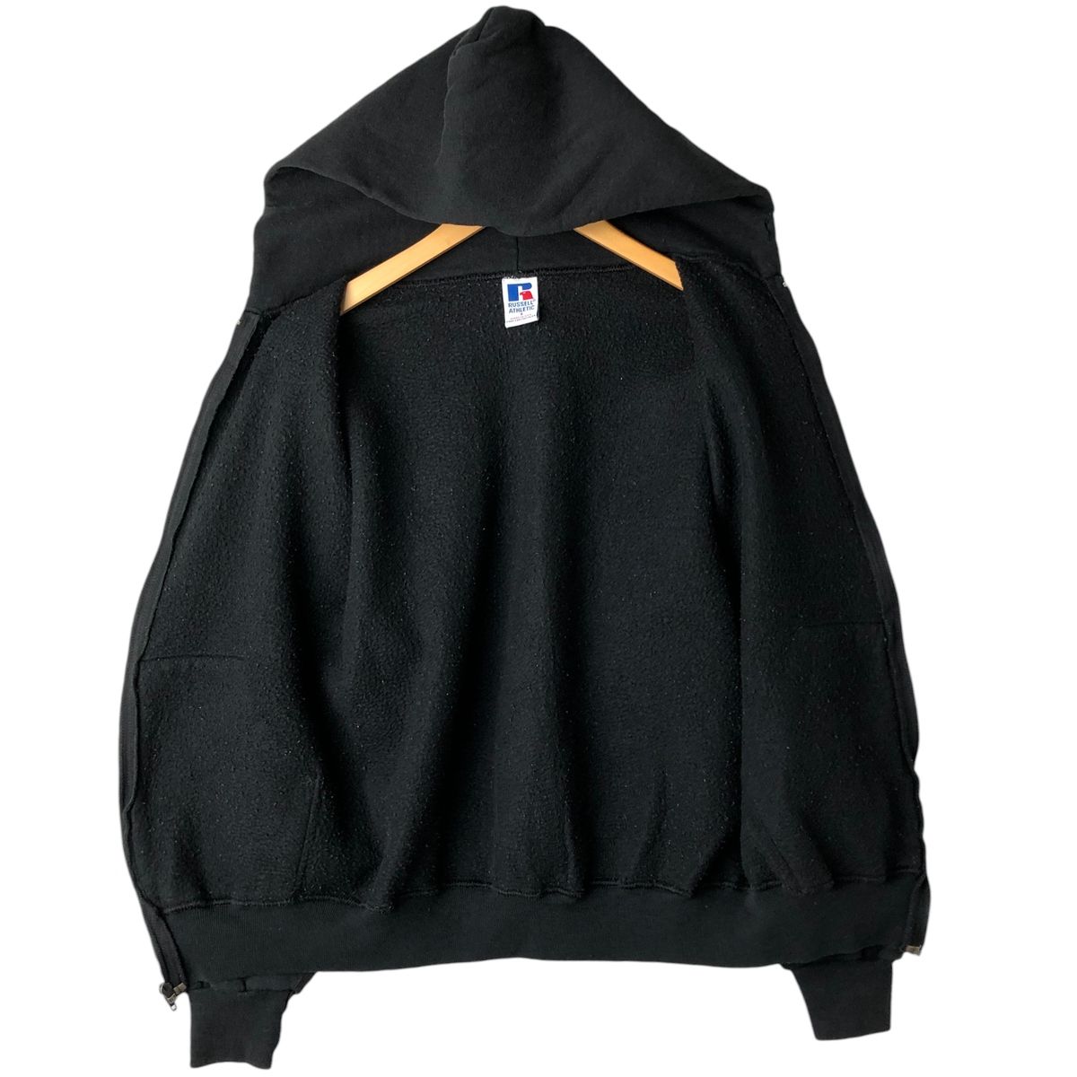 古着 90年代 ラッセル Russell スウェットフルジップパーカー USA製