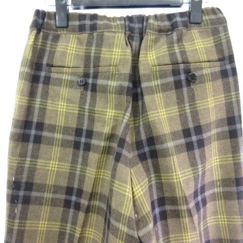 ジェイ&エムデヴィッドソン J&M Davidson パンツ スラックス チェック