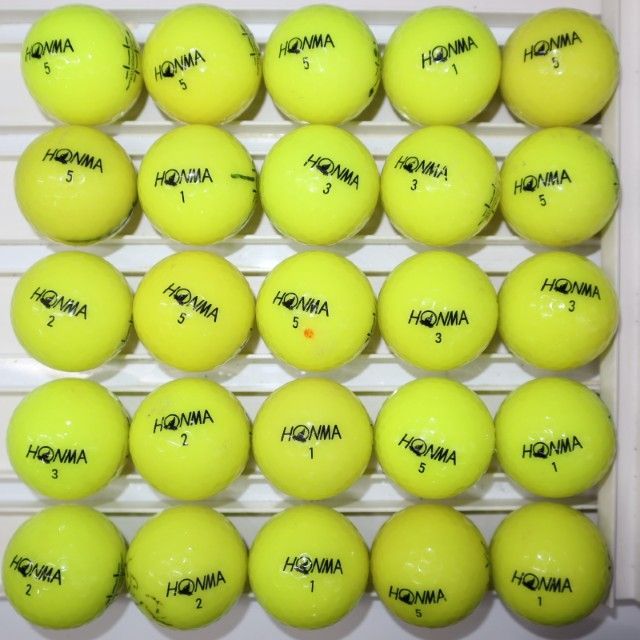 25個 ホンマ D1 スピードモンスター イエロー Bランク HONMA 中古