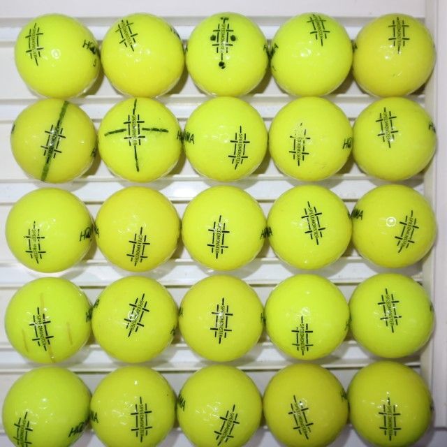 25個 ホンマ D1 スピードモンスター イエロー Bランク HONMA 中古