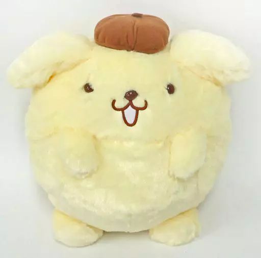 中古】ぬいぐるみ プリン まんまるプリンBIGぬいぐるみ 「ポムポム