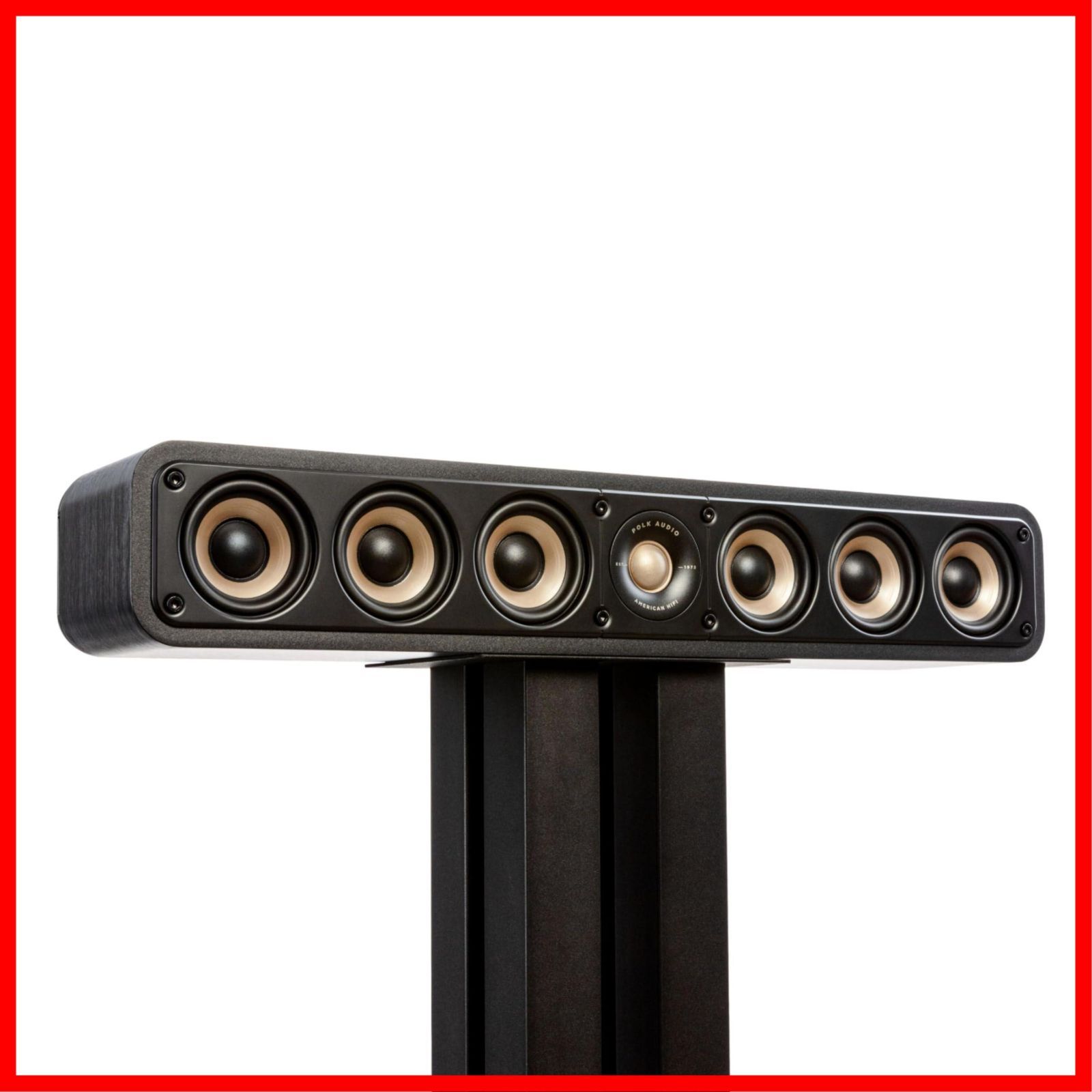 スリムセンタースピーカー LCR ブラック ES 35 ELITE BLK AUDIO POLK ポークオーディオ