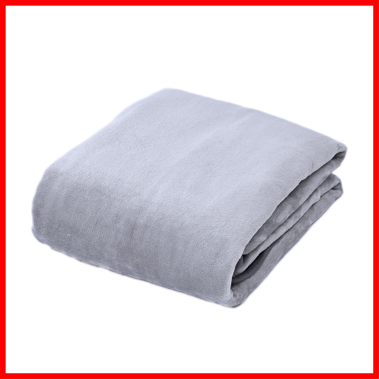 山善 電気毛布 掛け 洗える 毛布に入ったまま両手が自由に使える ハンズフリー 省エネ ダニ対策機能 室温センサー 温度調節機能 YMK-SMH 40 GY