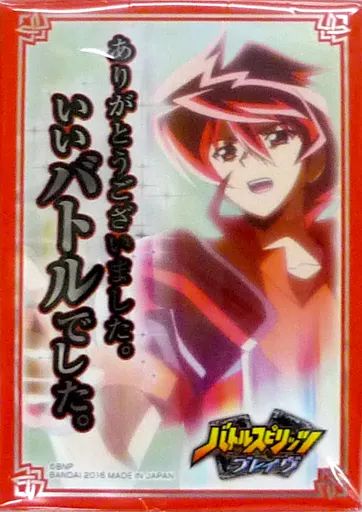 サプライ ブレイヴ特製スリーブ 赤 バトルスピリッツ バトラーズグッズ 星座編 ムバンダイ 同梱品