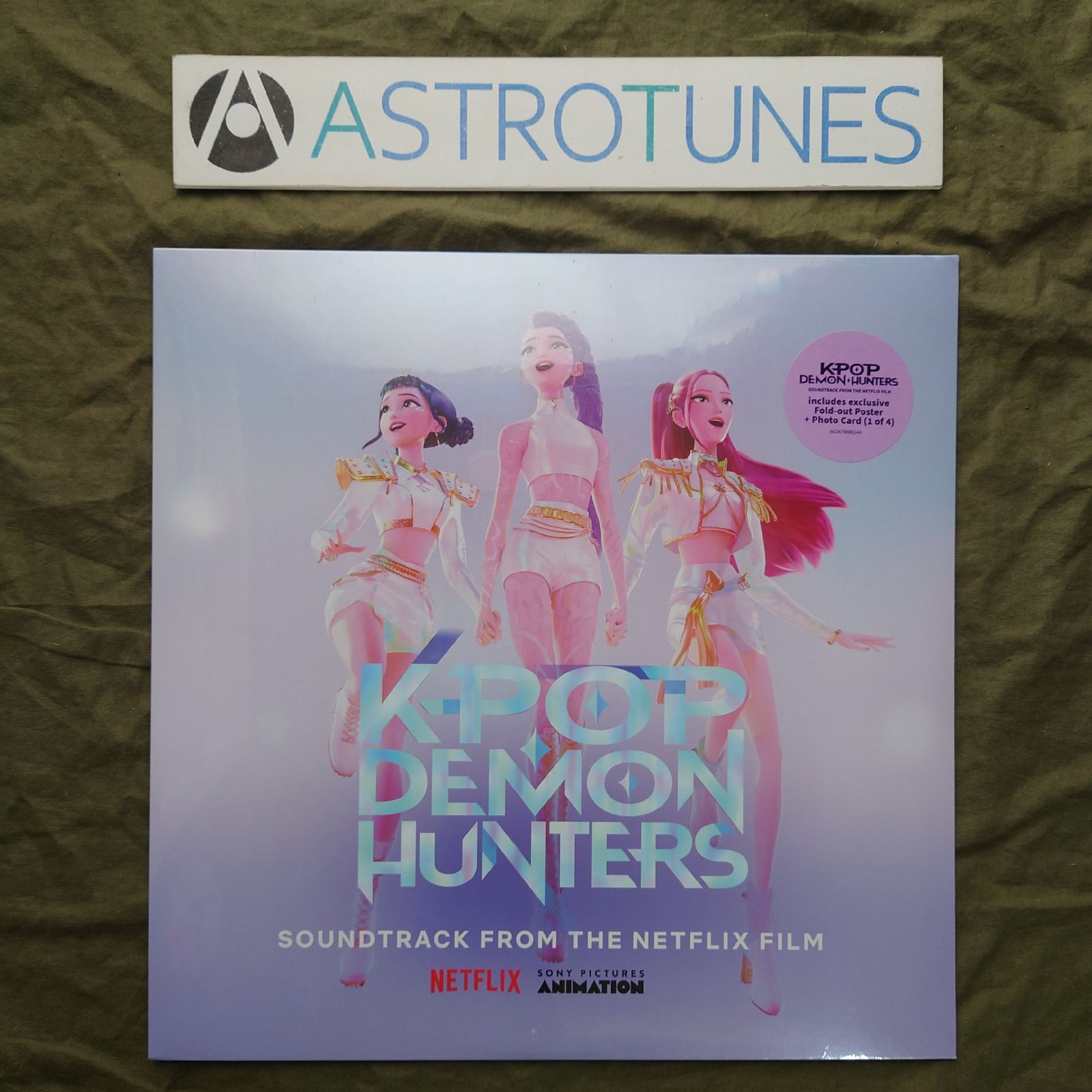 米国リリース Mexico盤 LPレコード Kpop Demon Hunters Soundtrack From The Netflix Film EJAE Twice HUNTR X