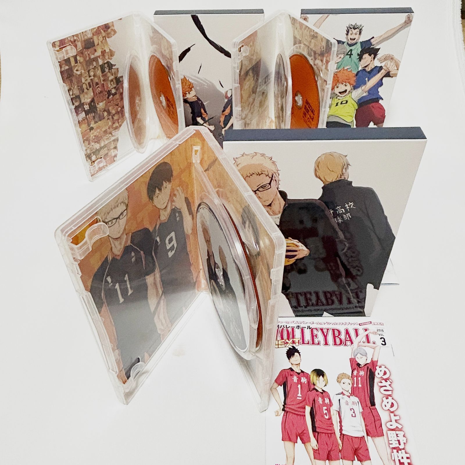 全巻収納Box付き ハイキュー!!セカンドシーズン 初回全9巻セットDVD
